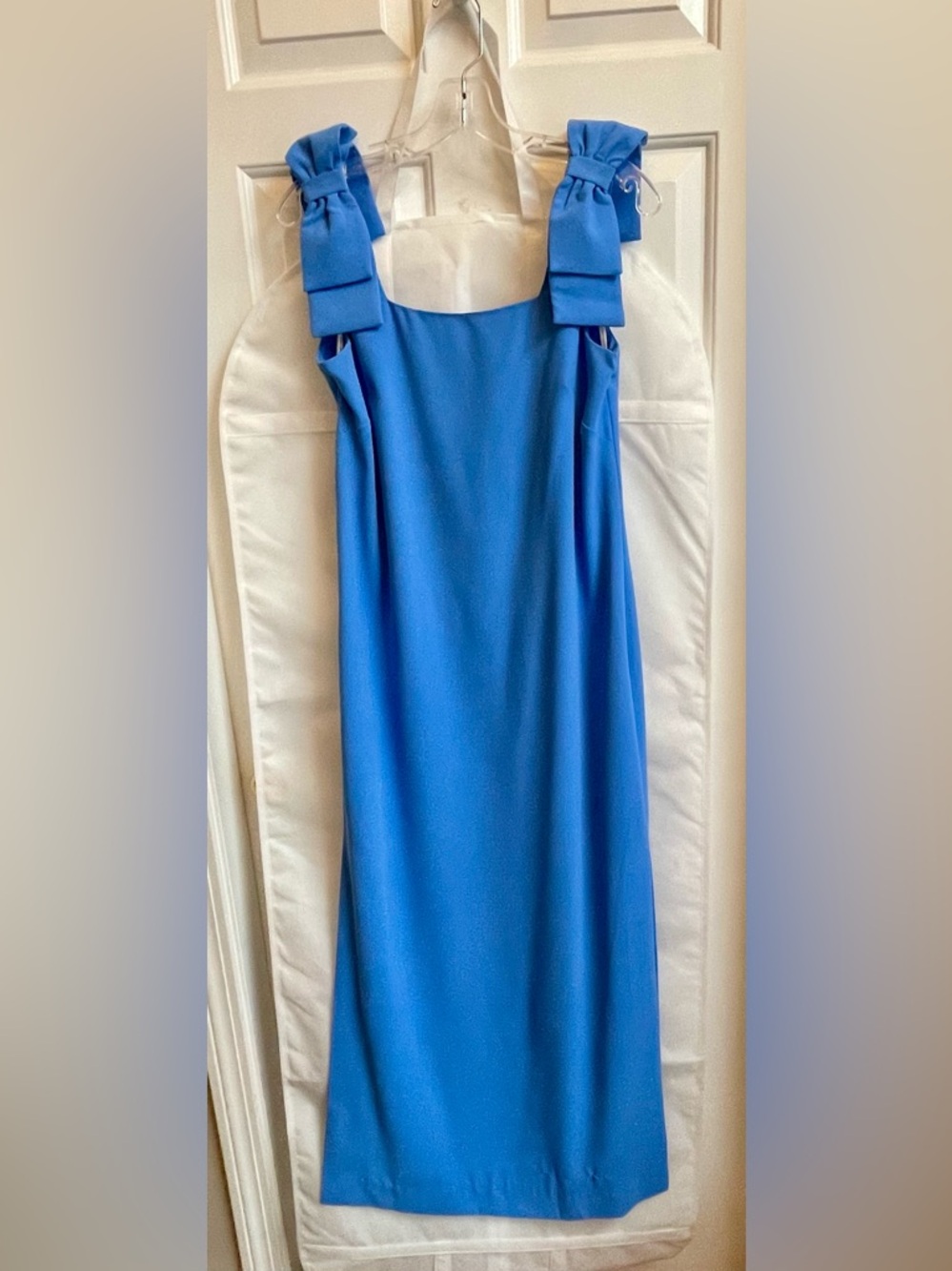 Lilly Pulitzer Blue Midi Shift Dress